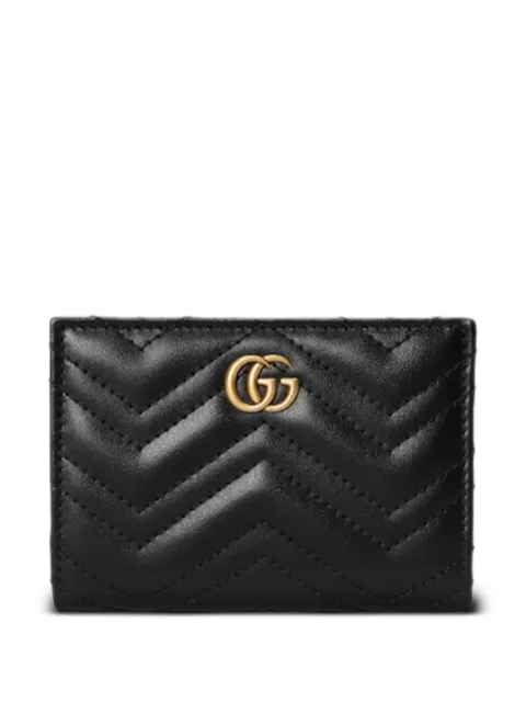 Gucci GG Marmont bi-fold leather wallet