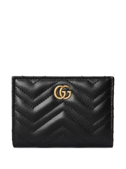 Gucci GG Marmont bi-fold leather wallet
