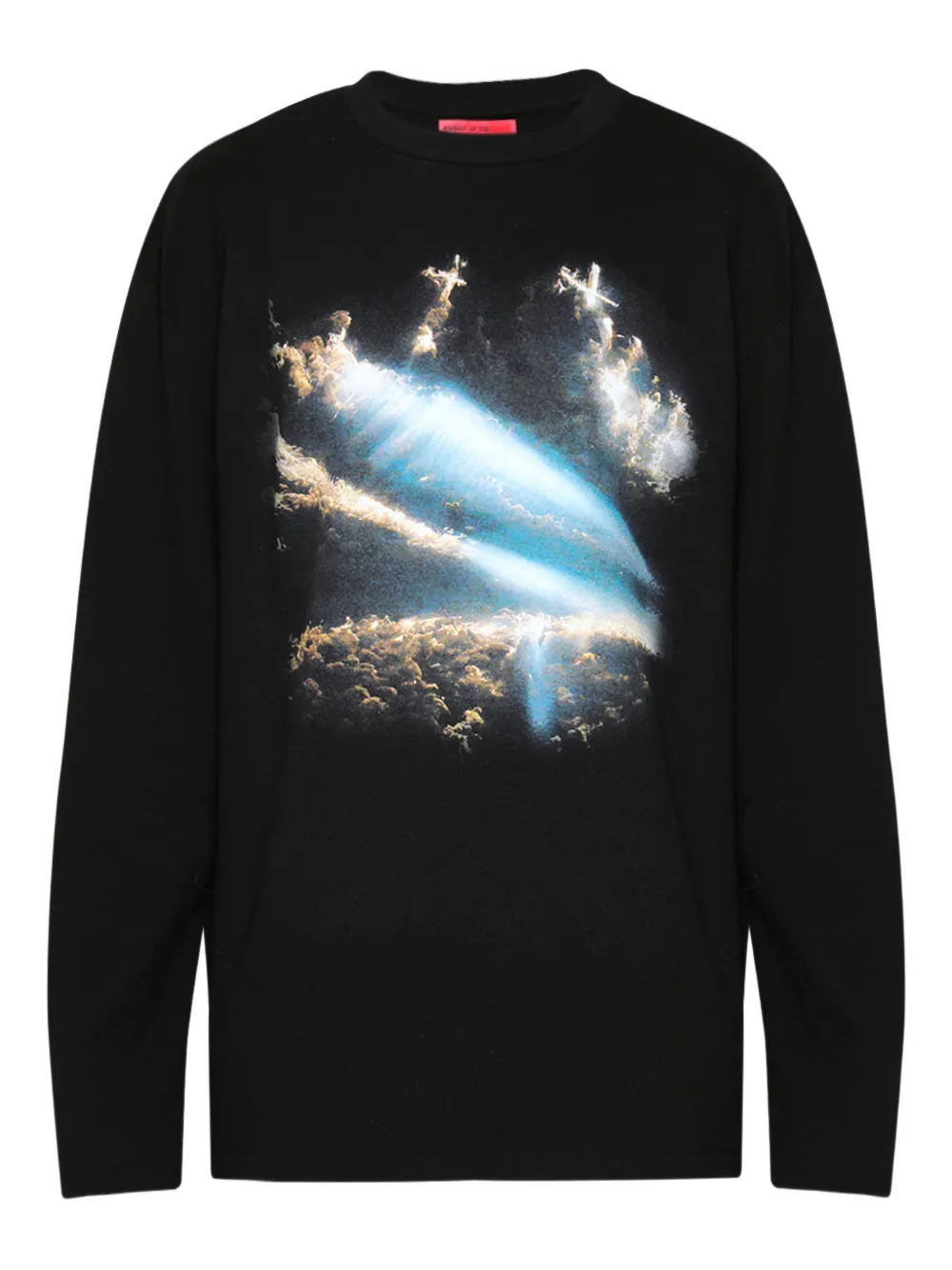 MEMBERS OF THE RAGE graphic long-sleeve T-shirt - Nero