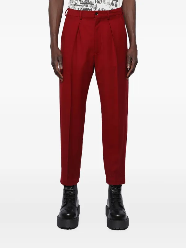 Enfants Riches Déprimés pleated-front Trousers | FARFETCH ID
