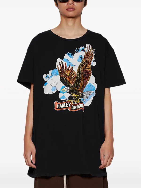 MadeWorn graphic-print Cotton T-shirt | Black | FARFETCH
