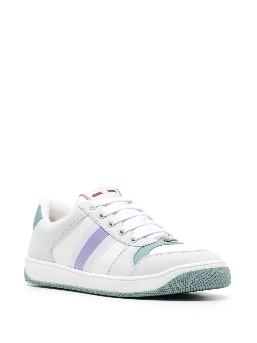 Gucci Screener panelled leather sneakers | Low-Tops | Image 2