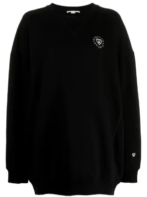 トップス GANNI ISOLI DROP SHOULDER SWEATSHIRT GANNI Isoli drop-shoulder Sweatshirt | Black | FARFETCH
