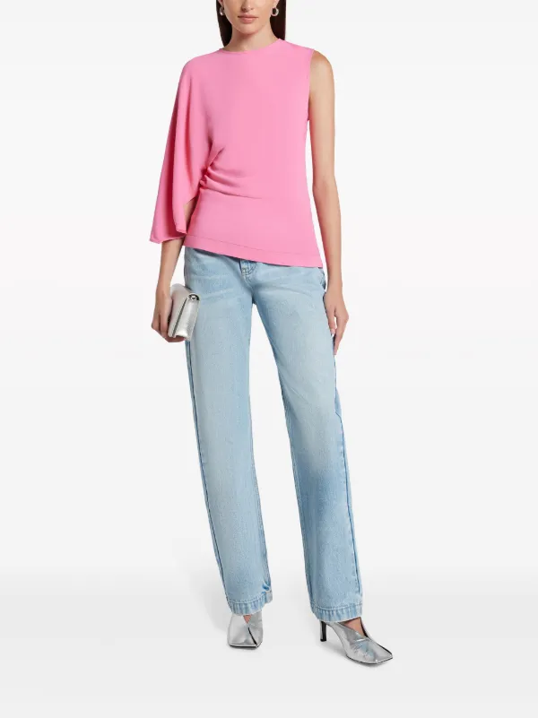 The barnnet Magnolia Off-Shoulder Topピンク Pink Magnolia Off-Shoulder Top [4월 중순 순차 배송] - The