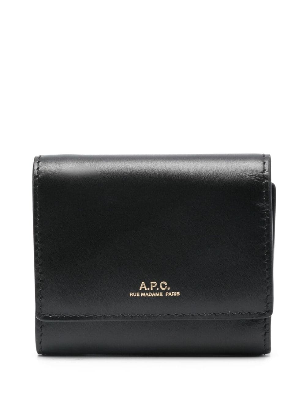 Apc Lois Cotton Wallet In Black