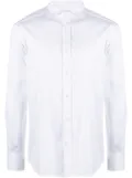 Brunello Cucinelli spread-collar cotton shirt - White