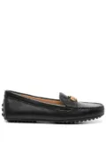 Lauren Ralph Lauren Barnsbury Driver leather loafers - Black