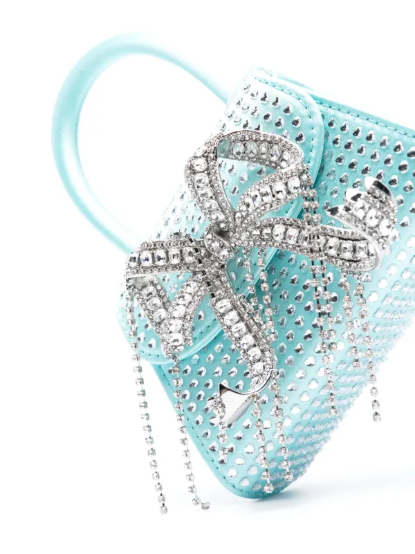 SELF PORTRAIT】ラインストーンチェーンメイル マイクロバッグ