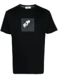 Stone Island Compass-print cotton T-shirt - Black