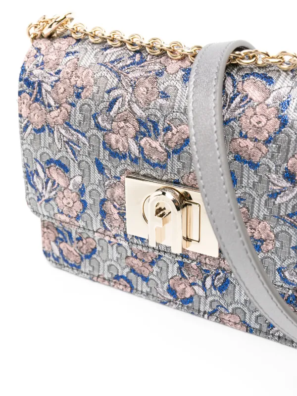 Furla discount floral bag