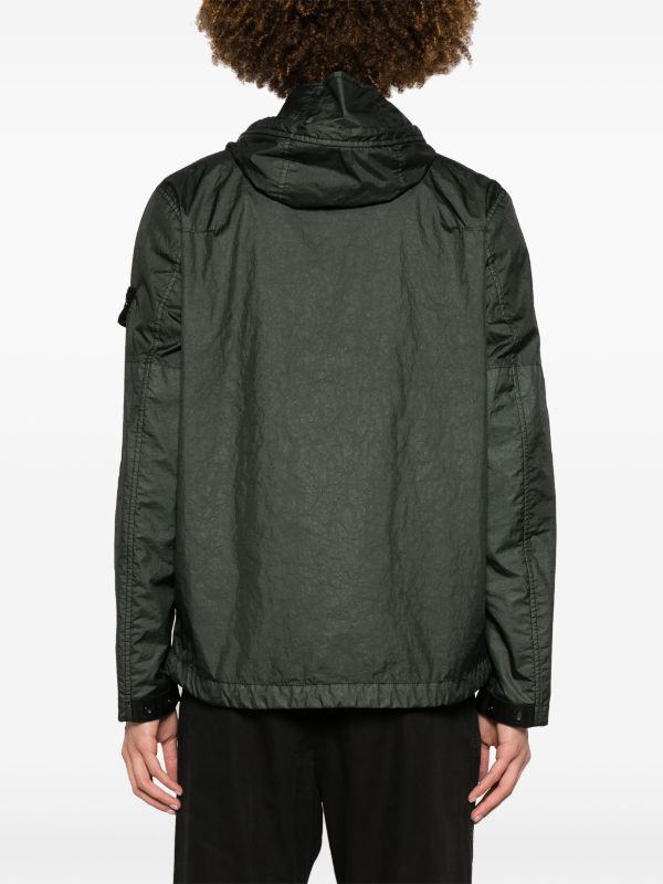 Stone Island Membrana 3L TC Hooded Jacket - Farfetch