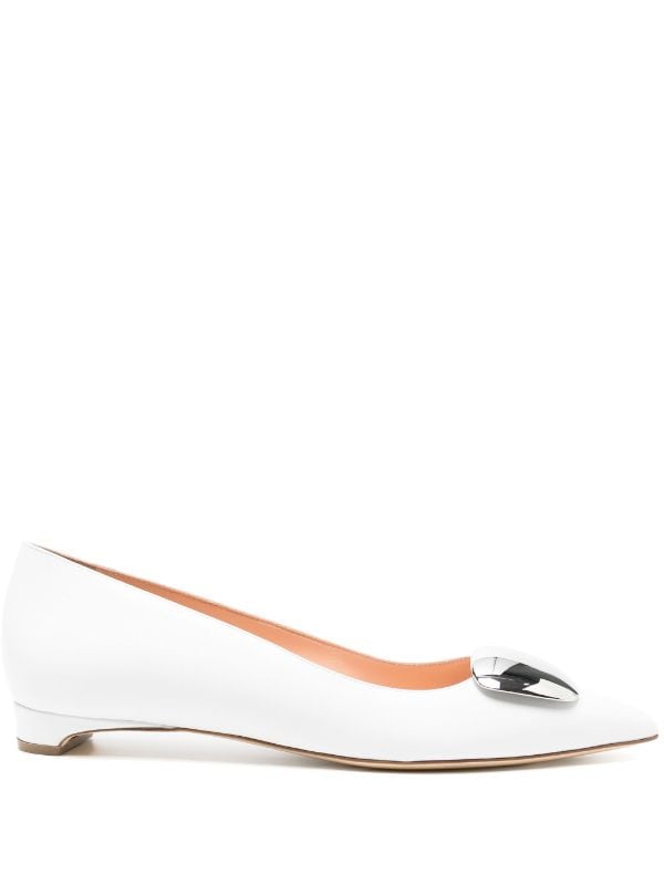 Rupert Sanderson Bedfa Leather Pumps Farfetch