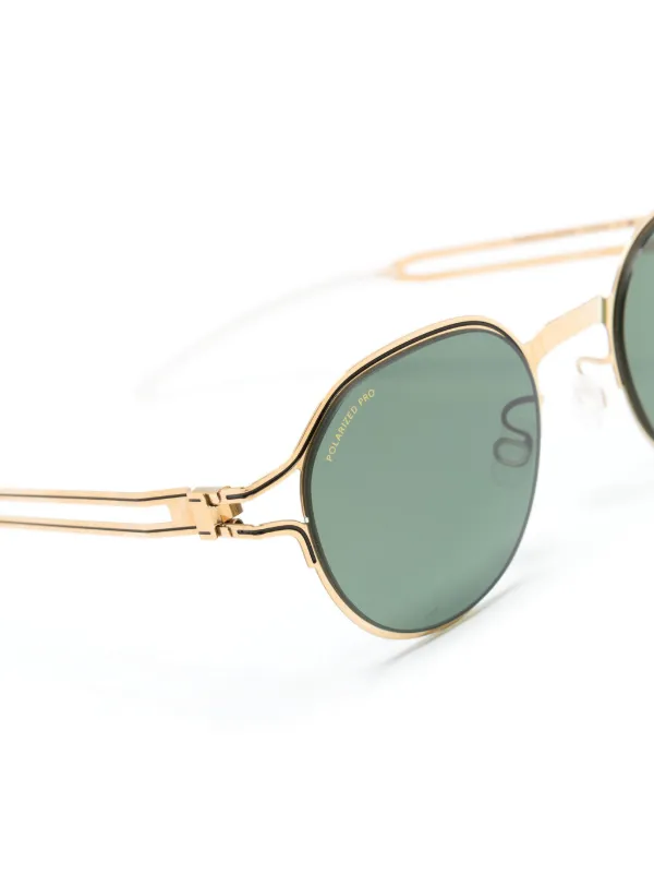 Mykita Vaasa ラウンド眼鏡フレーム | ゴールドトーン | FARFETCH JP