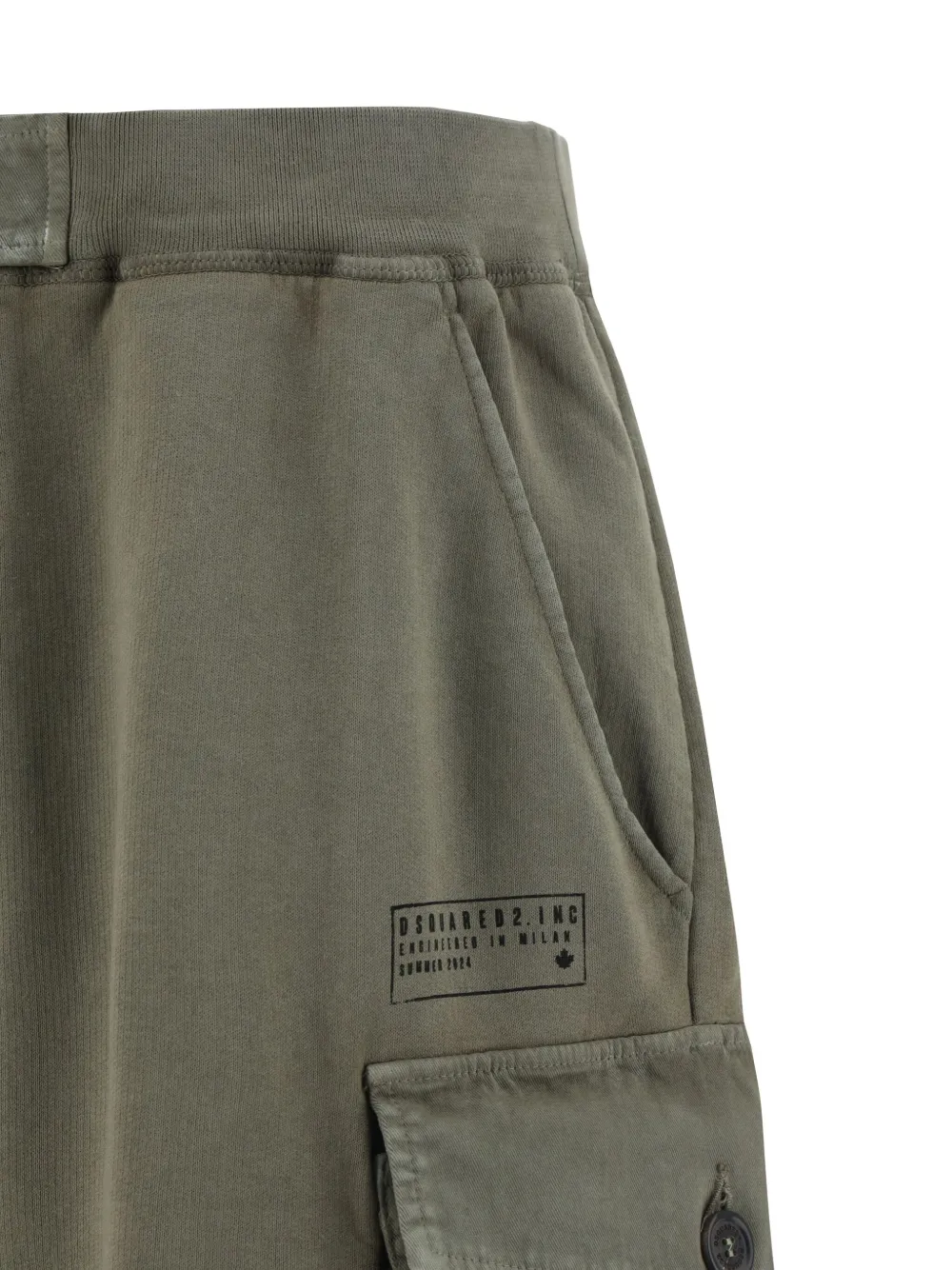 DSQUARED2 Cargo shorts Groen