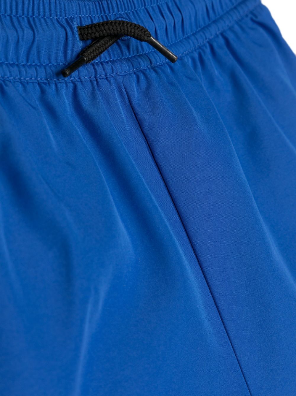 Shop Off-white Logo-print Swim Shorts In Blue