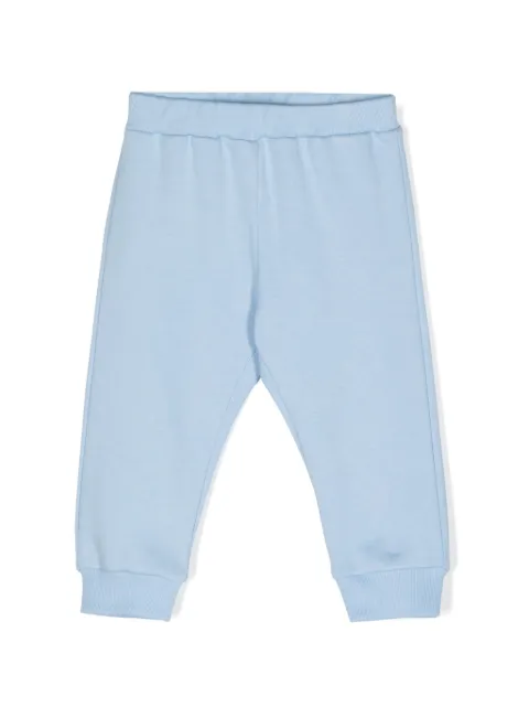 Fendi Kids logo-appliqué cotton leggings