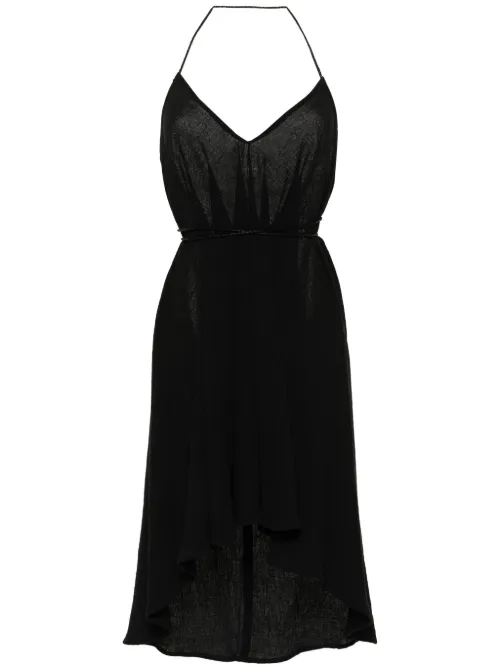 Robe asymétrique à dos-nu - Caravana - Modalova