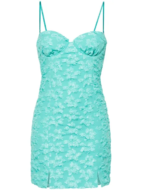 ROTATE BIRGER CHRISTENSEN floral-appliqué minidress