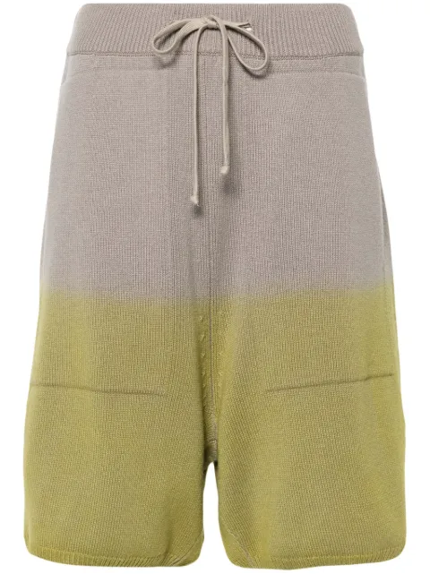 Moncler x Rick Owens knitted shorts