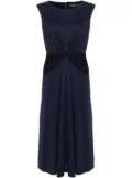 Lauren Ralph Lauren Tessane flared midi dress - Blue