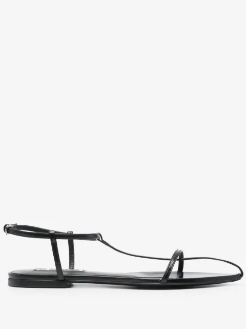 Jil Sander caged leather sandals