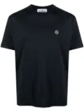 Stone Island Compass-patch cotton T-shirt - Blue