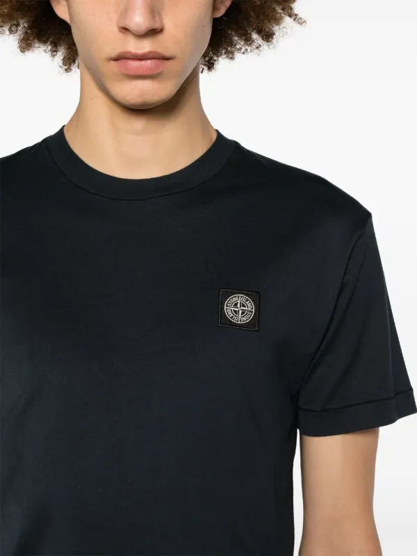 Stone Island コンパスパッチ Tシャツ | ブルー | FARFETCH JP