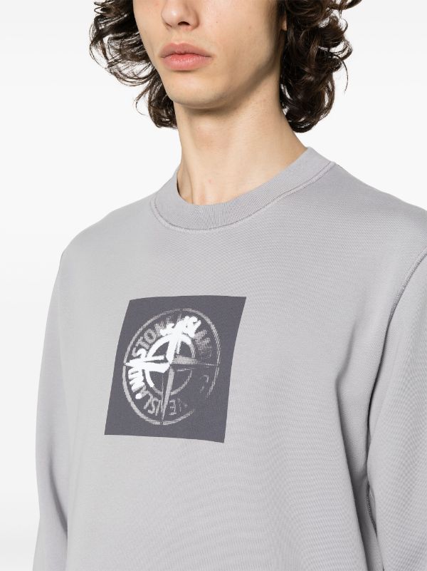 Stone island sweatshirt sales farfetch