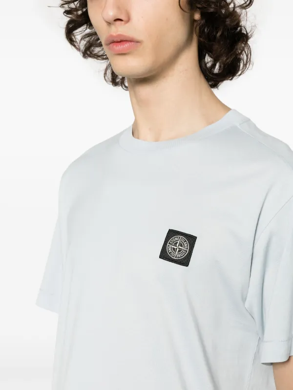Stone Island ジャージー Tシャツ | ブルー | FARFETCH JP