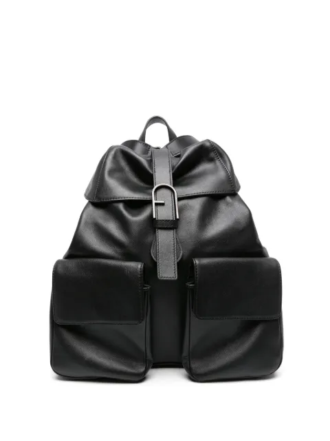 Furla Flow leather backpack