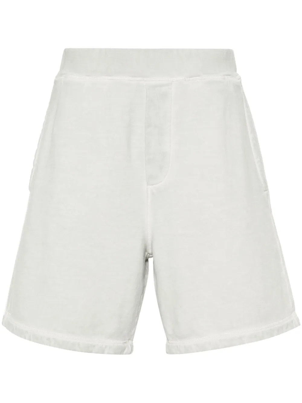 Dsquared2 faded-effect cotton shorts - Grey