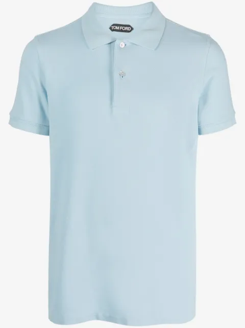 TOM FORD cotton piqué polo shirt