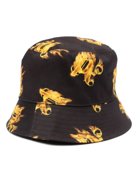 Palm Angels Burning Monogram bucket hat