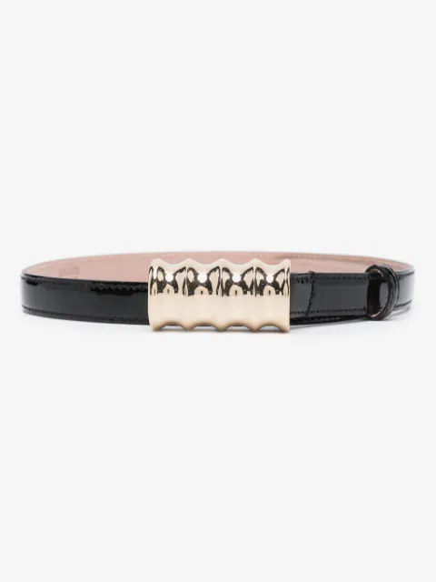 KHAITE The Small Julius leather belt