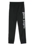 Palm Angels Kids logo-print track pants - Black