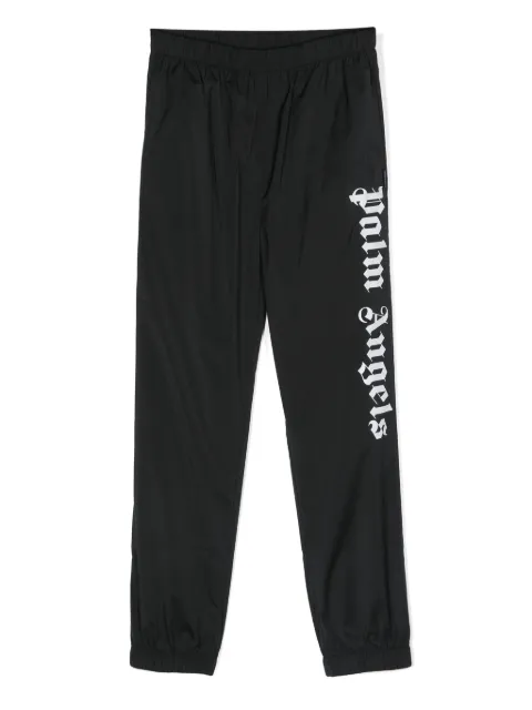 Palm Angels Kids pants con logo estampado