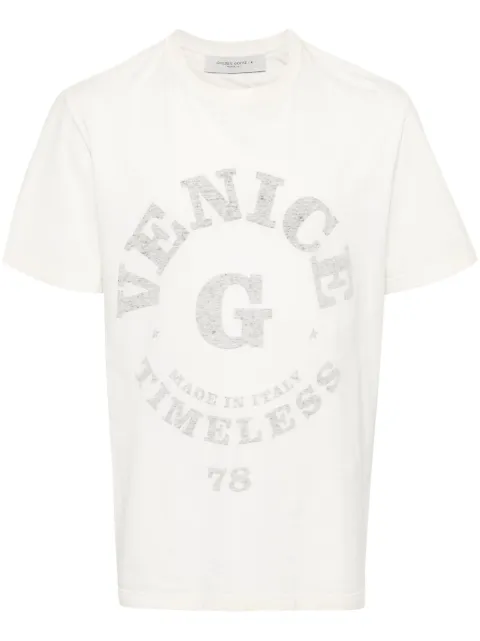 Golden Goose logo-print cotton T-shirt