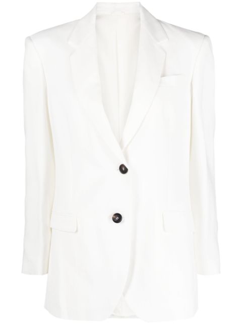 Brunello Cucinelli notch-lapels single-breasted blazer Women