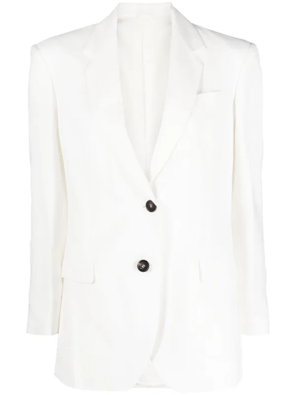 ジャケット BRUNELLO CUCINELLI Single-breasted blazer (MH1267332 C600) Brunello Cucinelli gabardine-weave single-breasted Blazer