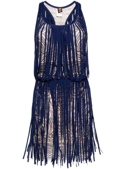 Jean Paul Gaultier Pre-Owned robe courte à franges (années 2010)