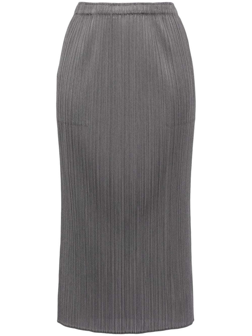 Issey Miyake Monthly Colours October Plissé Skirt In Grey