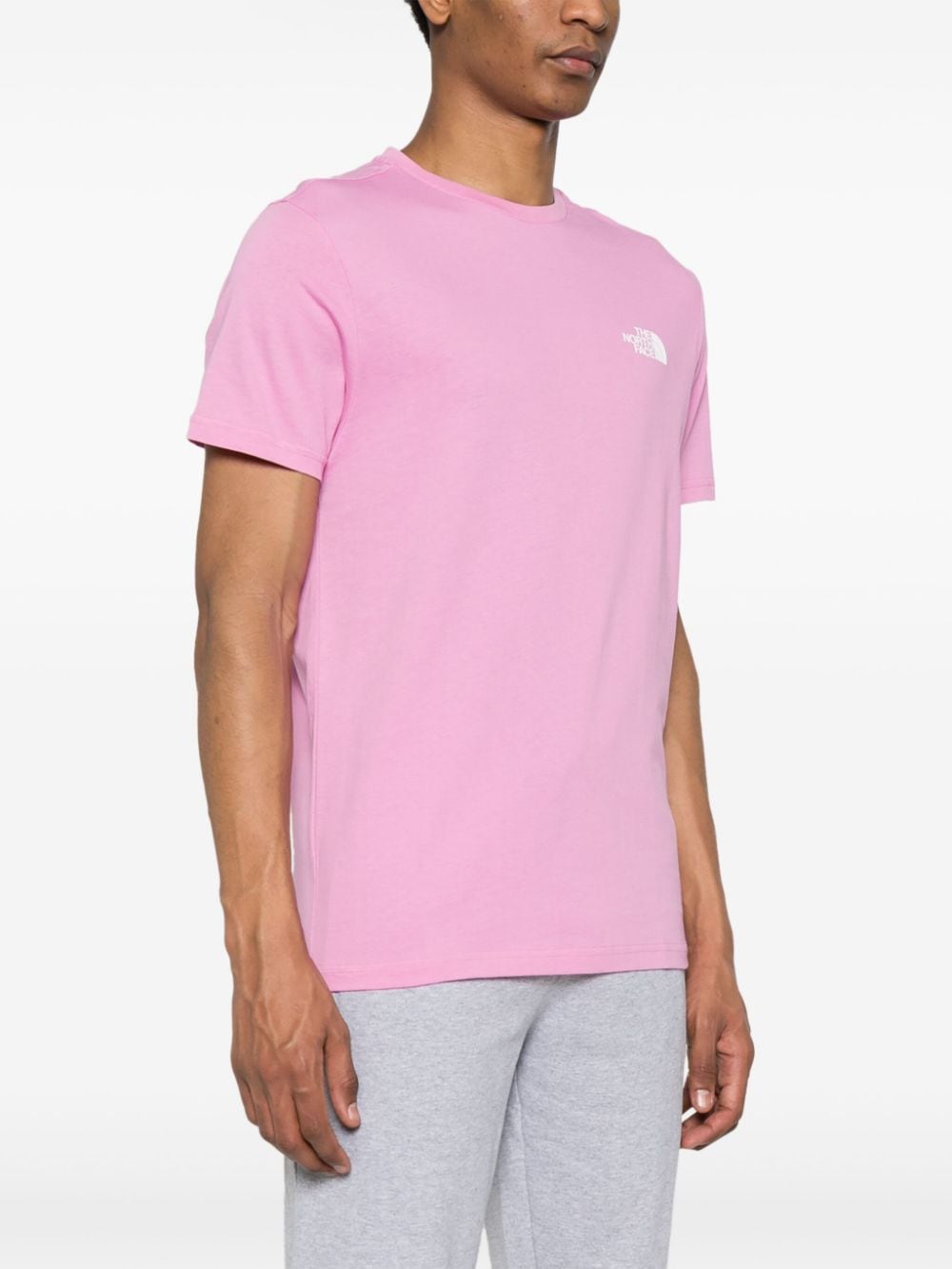 The North Face Simple Dome T-shirt Roze