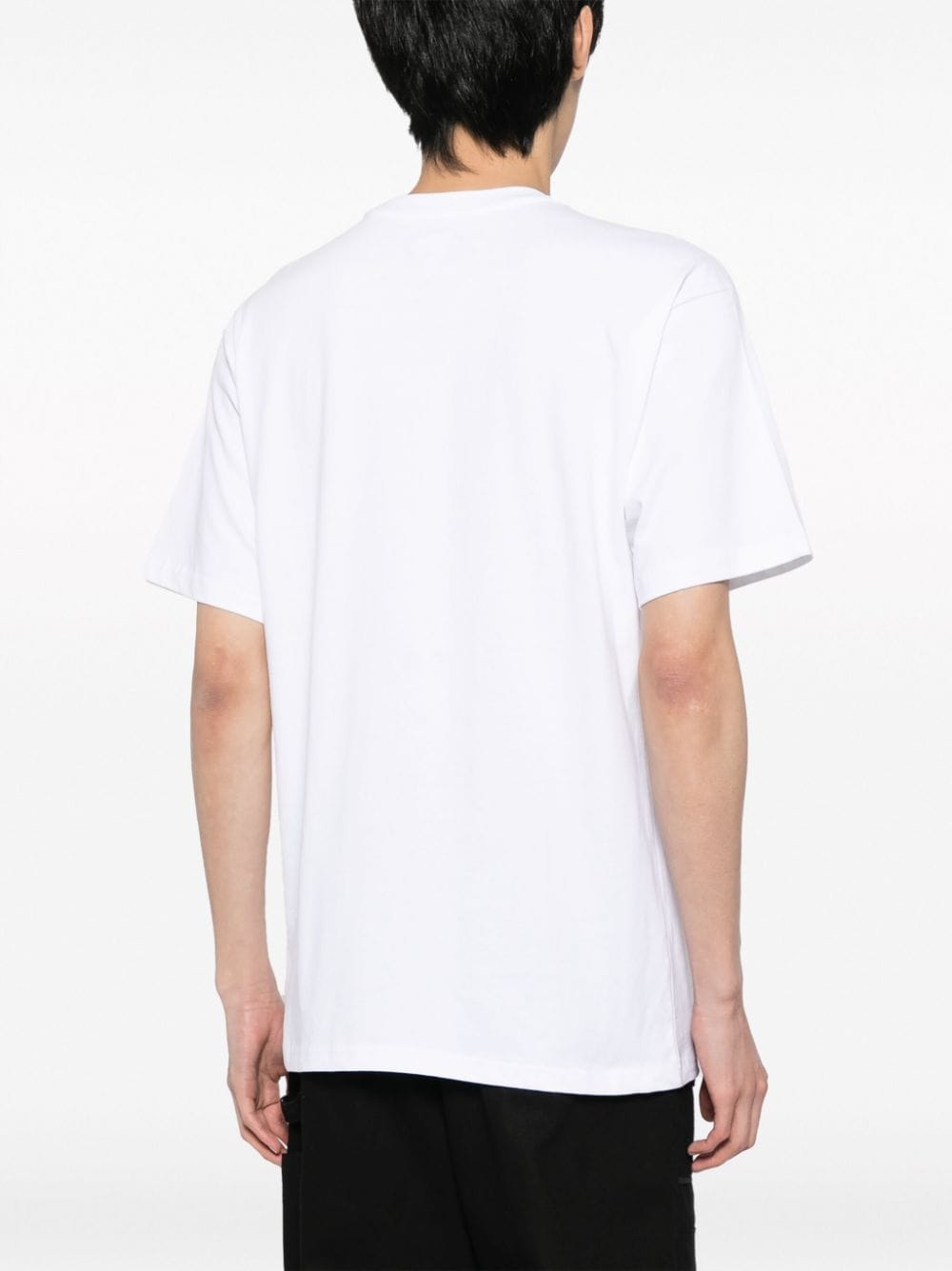 Shop Market Logo-print Cotton T-shirt In White