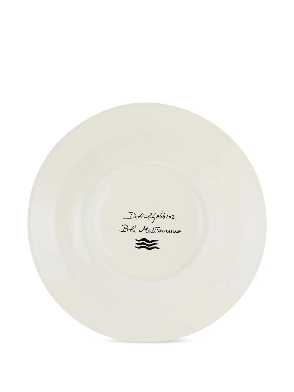 Dolce & Gabbana Blu Mediterraneo Soup Plates (set Of Two) In Blue