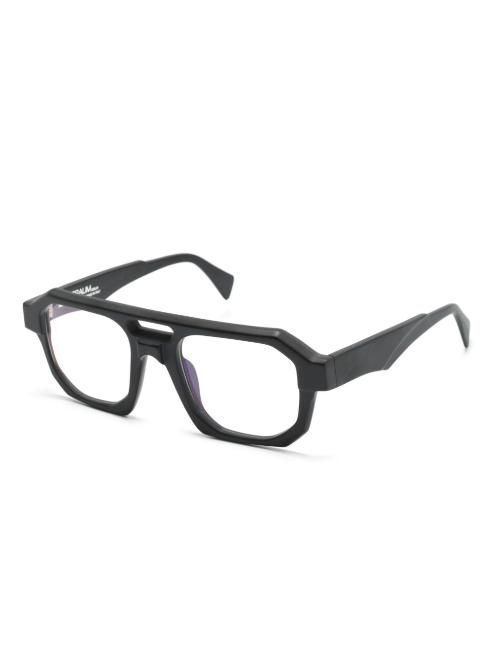 Kuboraum K33 bril met vierkant montuur - Zwart