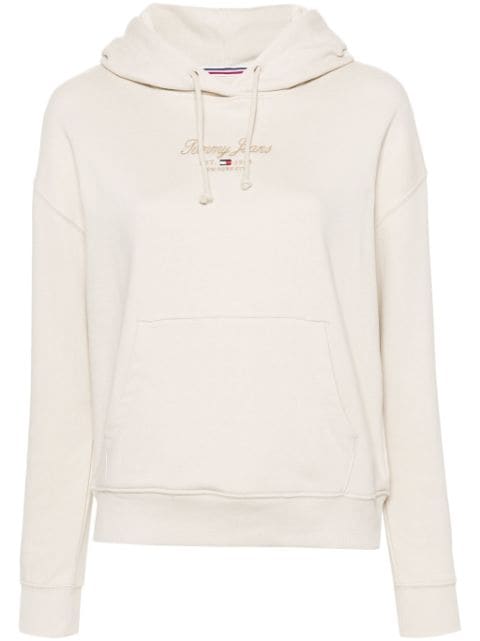 Tommy Jeans Essential logo-embroidered hoodie