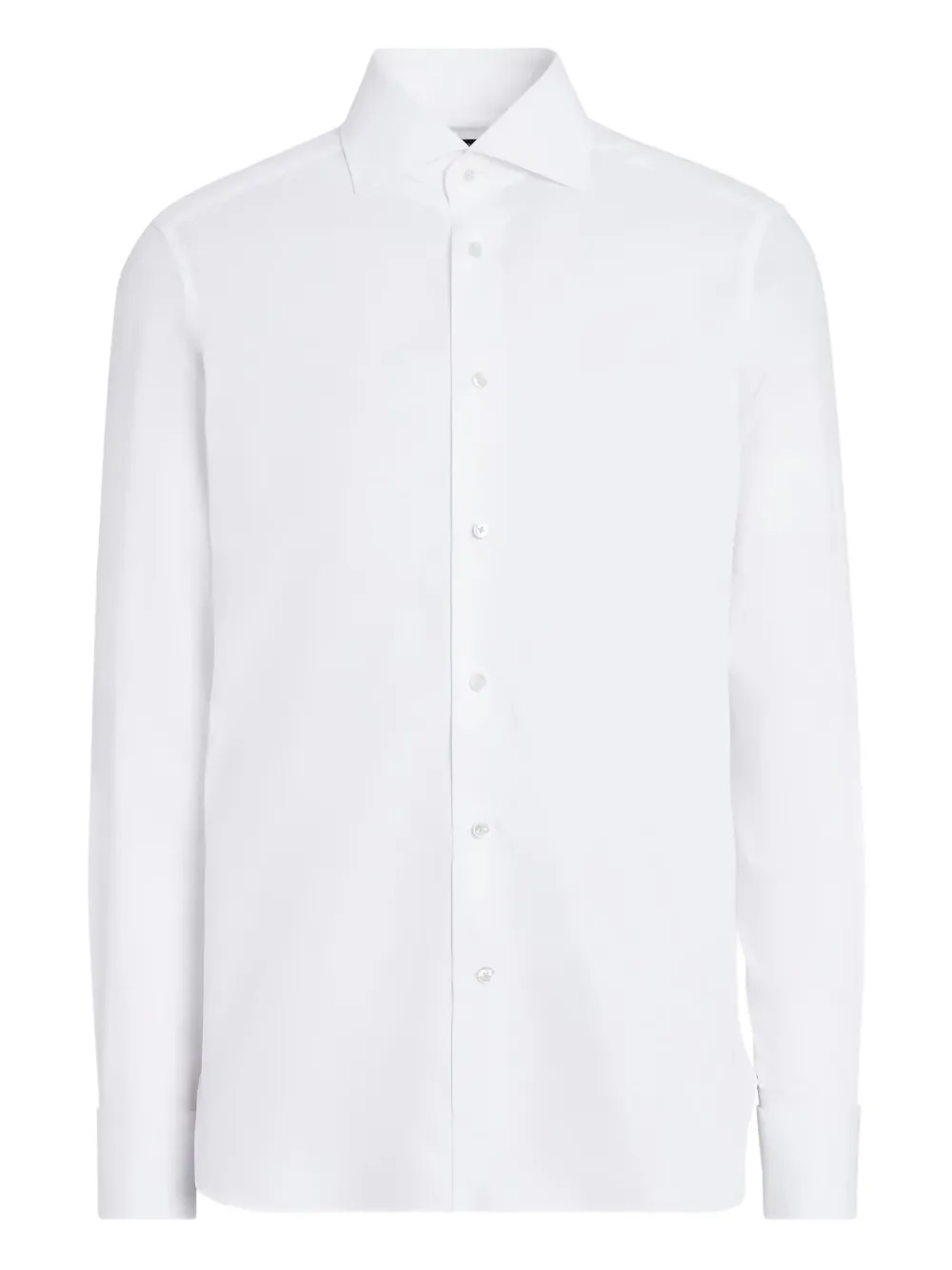Zegna button-cuff shirt | White | Image 1