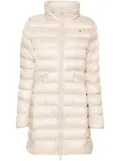 Tommy Hilfiger funnel-neck zip-up puffer coat - Neutrals