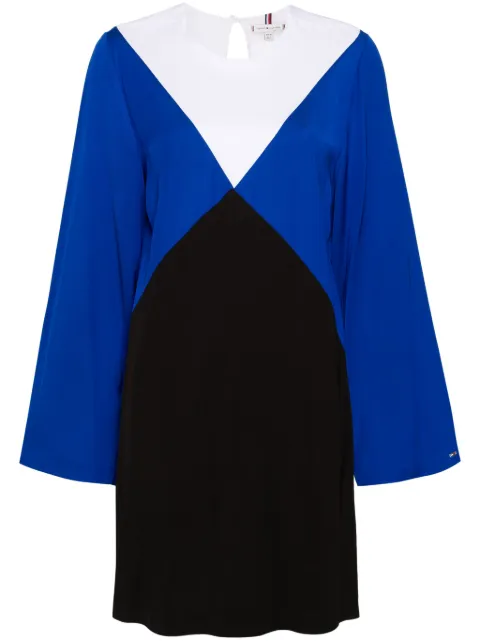 Tommy Hilfiger colour-block midi dress