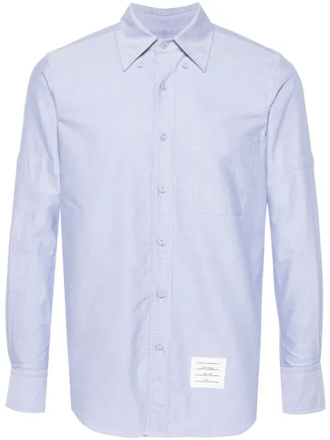 Thom Browne camisa con detalle de brazalete
